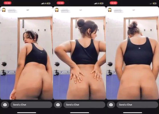 Desi Girl Shows Her Ass