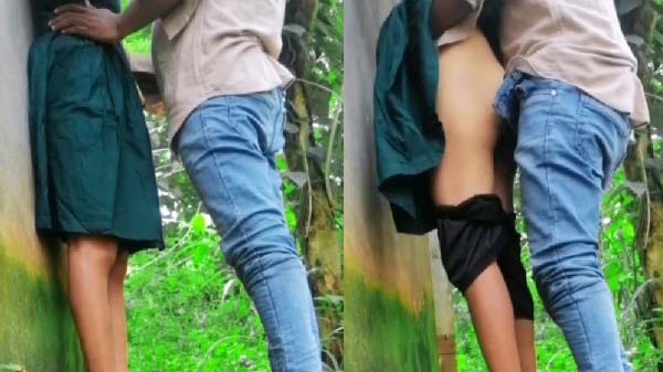 Khade khade slim college girl ki chudai