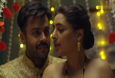 Sexy actress’s suhagrat sex scene from an adult web series