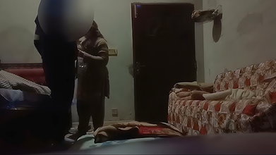 Aunty fucking hard with lover at home