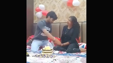 Birthday Sex Gone Wild GF Screams Mujhe Mar Do