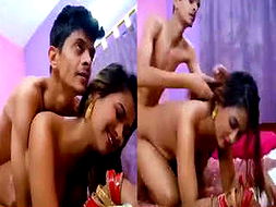 Newly Married couple fucking as honeymoon in hindi