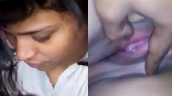 College girl ki pink chut ragad diya bf ne