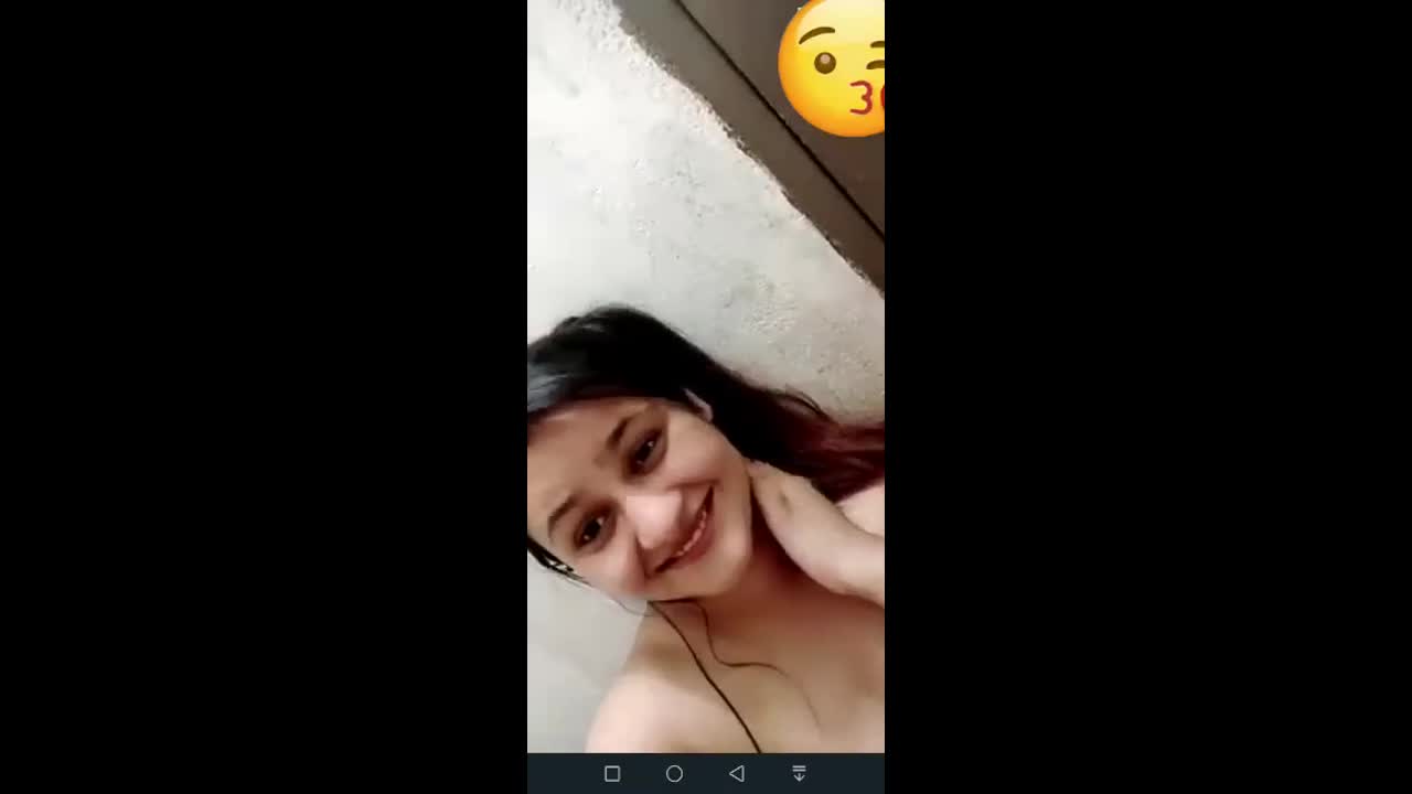 Cute Girl Showing Perky Tits