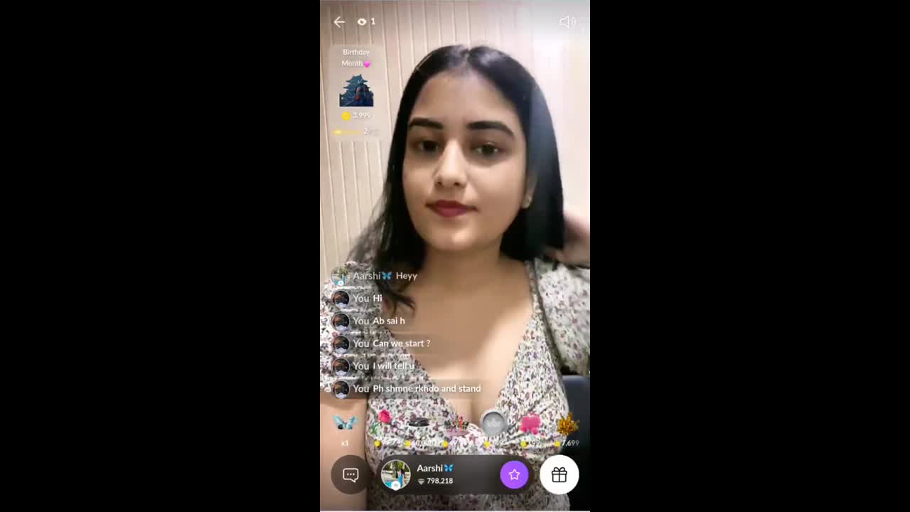 Aarshi full tango show