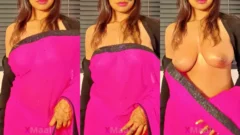 Indian Girl Opens Her Pink Body and Shows Her Big Boobs