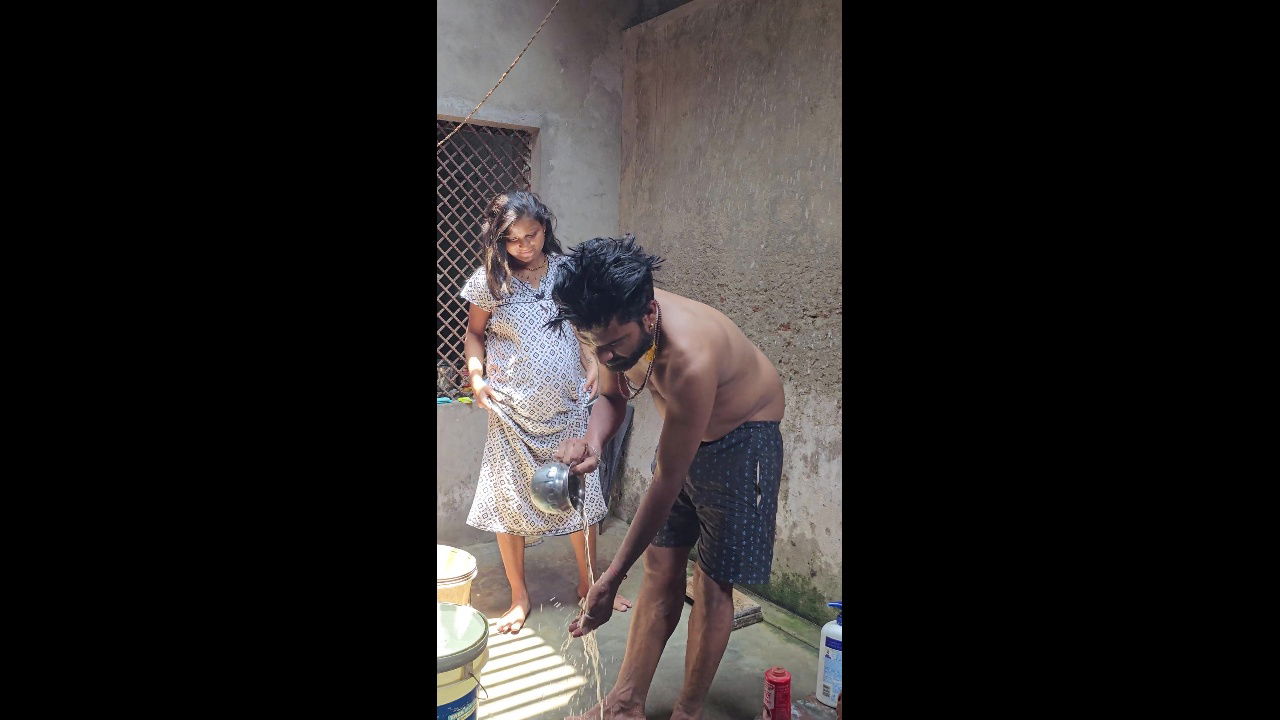 Desi indian village pregnant wife fucked by husbands