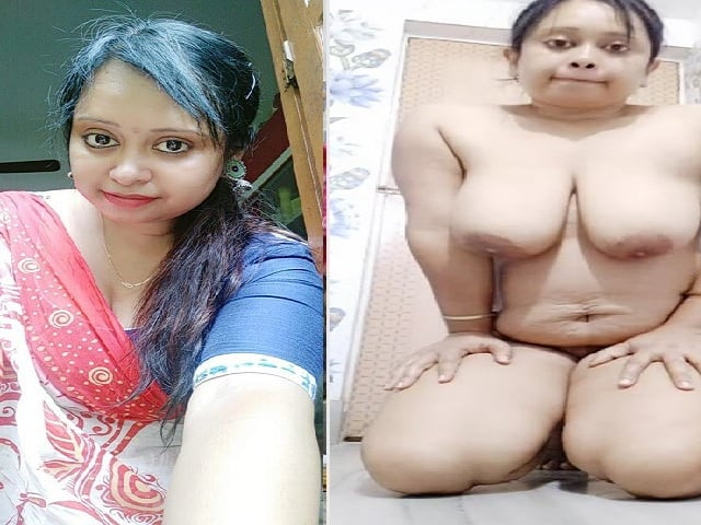 Milky huge boobs Bengali boudi nude viral video making