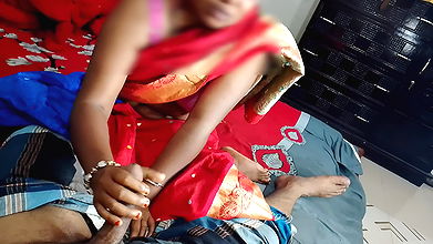 Bengali Red Share Girl Hardcore Sex with Hot Boy! Fucking Hardcore with My Sexy Stepaunty and Enjoying