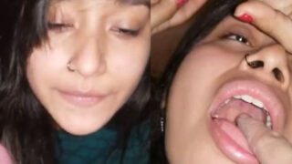 Desi gf sucking and fucking his bf dick in hindi porn