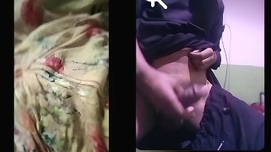 Pakistani Couple Video Call