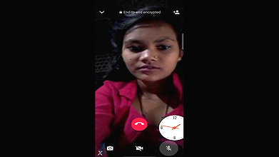 Dehati cute girl shows her boobs on video call