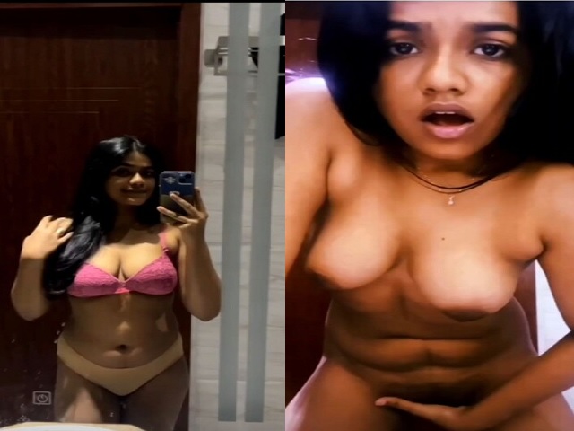 Mallu girl teasing nude video making with fingering