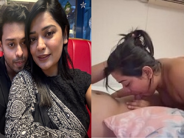 Newly wed Bengali wife deep sucking husband dick