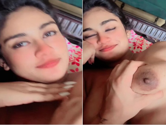 Indian boob press and sex video of beautiful GF