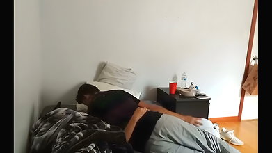 Indian College Student With 2 Different Girls Deep Throat Blowjob & Fucking